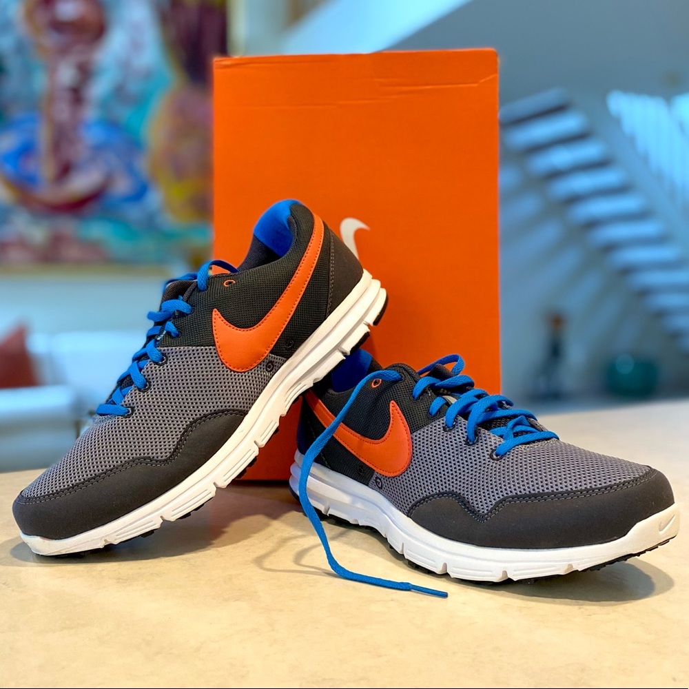 MEN’S VINTAGE, RARE NIKE LUNARFLY+ SNEAKERS STYLE #396048-009 SIZE 9 NEW W/ BOX